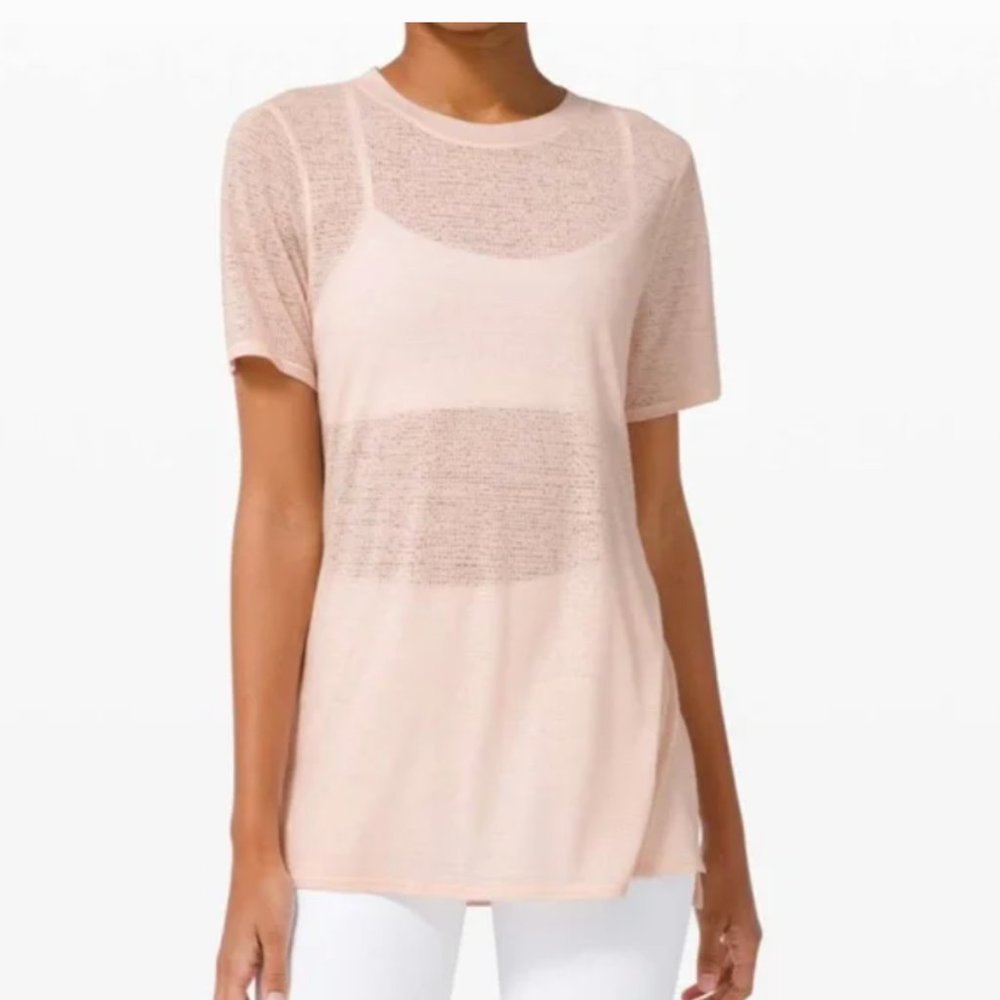 Lululemon uncovered tall tee